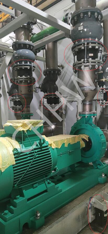 水泵減振用<a href=http://m.hztsbj.com/xjjt/ target=_blank class=infotextkey>橡膠接頭</a>圖